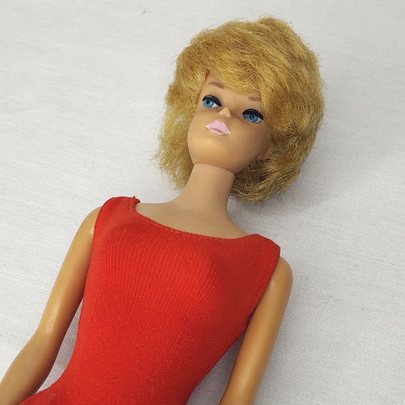 Vintage Barbie 1962 Bubble Cut in Red Swimsuit - Picture 10 of 11
